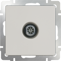 ТВ розетка проходная  слоновая кость Werkel W1184003 (WL03-TV-2W-ivory)