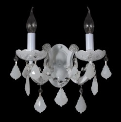 Бра Crystal Lux INES AP2 WHITE