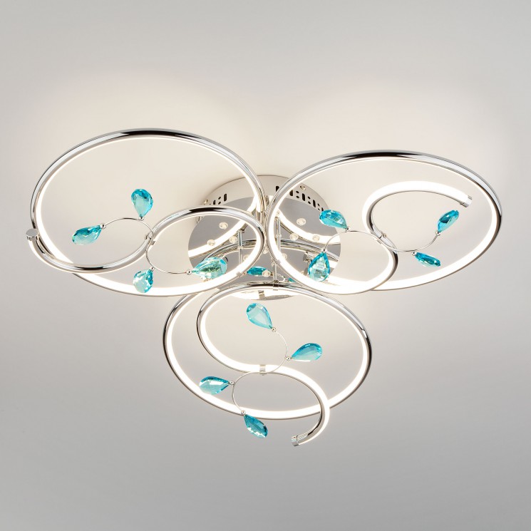 Потолочный светильник  Eurosvet Venera 90131/3 хром