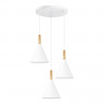 Светильник подвесной EVOLUCE Белый/Белый E27 3*40W           SLE1255-513-03
