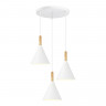 Светильник подвесной EVOLUCE Белый/Белый E27 3*40W           SLE1255-513-03