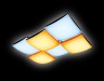 Управляемый светильник Ambrella light FP2326 WH 192W D720*480 ORBITAL PARUS