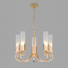 Подвесная люстра Eurosvet 60117/5 золото Banci