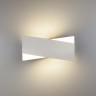 Настенный светодиодный светильник Eurosvet Overlap 40145/1 LED белый 12W