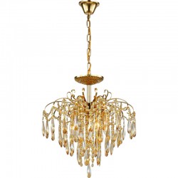 Люстра подвесная хрустальная Stilfort 1037/03/05P Susana 5*E14*40W