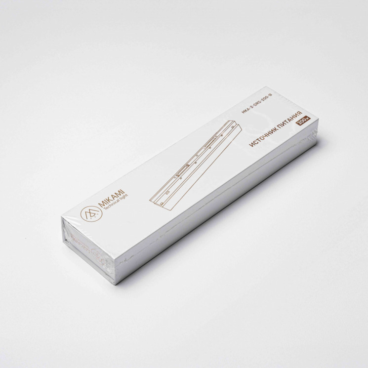 Источник питания  для магнитных трековых шинопроводов 48V внутренний MKA-2-DRS-200-B Черный Mikami Terra