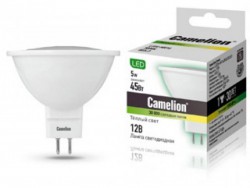 Лампа светодиодная Camelion LED5-MR16/830/GU5,3 (12V)