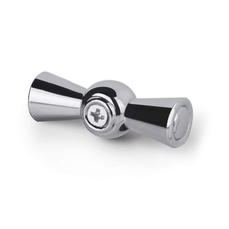 Ручка  выключателя 2 шт. хром Ретро Werkel WL18-20-01