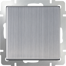 Выключатель одноклавишный глянцевый никель Werkel W1110002 (WL02-SW-1G)