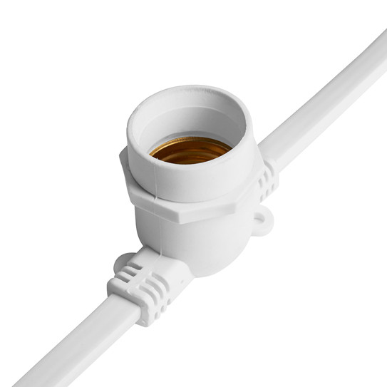 Гирлянда уличная Feron CL50-8 Белт-лайт 230V белый IP65 8м на 10 ламп 29884