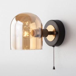 Настенный светильник  Eurosvet Wade 70103/1 бронза/черный