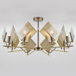 Потолочный светильник  Eurosvet Rombo 60110/8 античная бронза