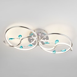 Потолочный светильник  Eurosvet Venera 90131/2 хром