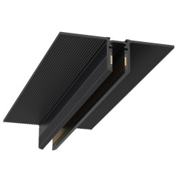 Шинопровод встраиваемый SUPER5 под ГКЛ 9 мм ST Luce Черный Длина 1 000мм    ST066.419.00