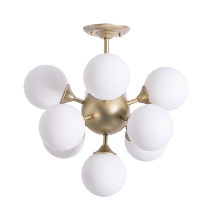 Люстра на штанге ARTE Lamp A2704PL-9SG FOBOS