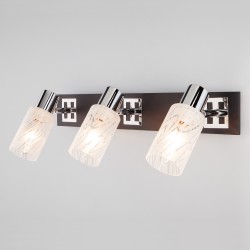 Светильник настенный Eurosvet Скарлет 20020/3 хром/венге