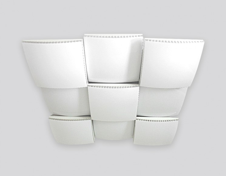 Управляемый светильник Ambrella light FP2329 WH 288W D720*720 ORBITAL PARUS