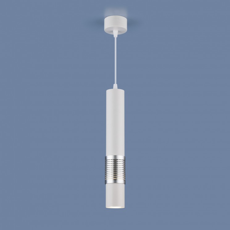 Подвесной светодиодный светильник Eurosvet DLN001 MR16 9W 4200K белый матовый/серебро