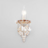 Бра Eurosvet 10118/1 белый с золотом/тонированный хрусталь Strotskis