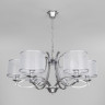 Подвесная люстра Eurosvet 60109/6 хром Fabiola