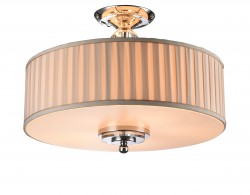 Потолочный светильник Newport 3105/PL бежевый плиссированный