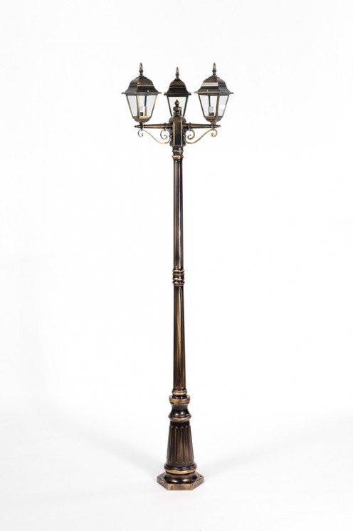 Уличный фонарный столб YAOHUALUX 79909SB Gb QUADRO S