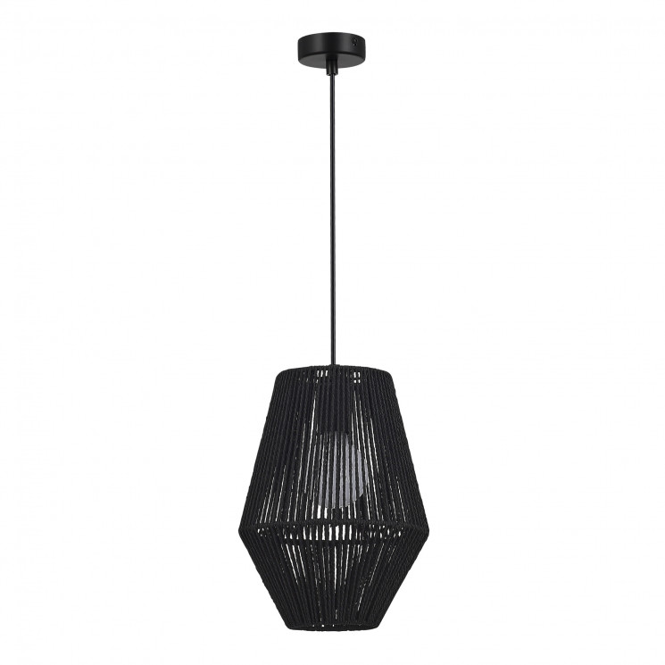 Светильник подвесной ST-Luce черный/черный E27 1*40W SLE6025-413-01 ETTAN