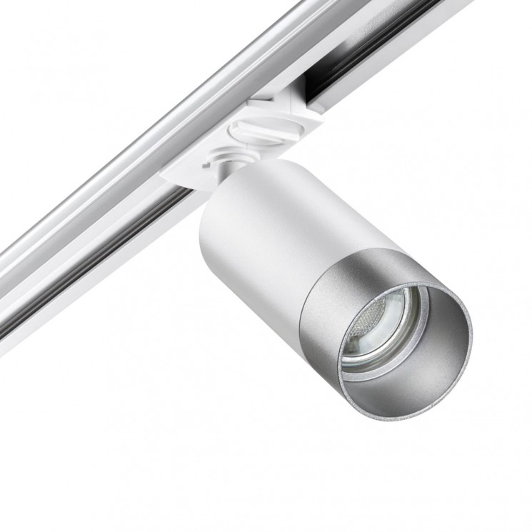 Светильник трековый для однофазного двухжильного (универсального) шинопровода NOVOTECH SLIM 370862