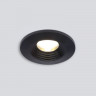 Встраиваемый светильник Elektrostandard 9903 LED 3W 3000K COB BK черный Gridi
