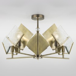 Потолочный светильник  Eurosvet Rombo 60110/5 античная бронза