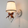 Светильник настенный Eurosvet Terry 60066/1 белый/коричневый
