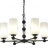 Светильник подвесной ST Luce черный/белый E27 6*40W          SL2003.403.06