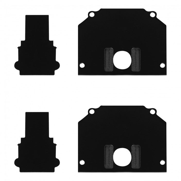 Торцевая заглушка (внешняя и внутрення 2+2шт) SKYLINE 220 ST Luce Черный        ST046.489.02