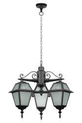 Подвесной уличный светильник YAOHUALUX 91170fS/3 Bl FARO-FROST S