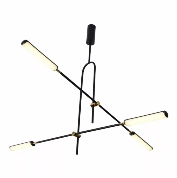 Светодиодный светильник Gerhort Gh61t302/4BK+GD