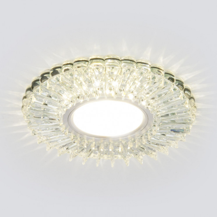 Встраиваемый светильник Elektrostandard 2204 MR16 CL прозрачный Сamo