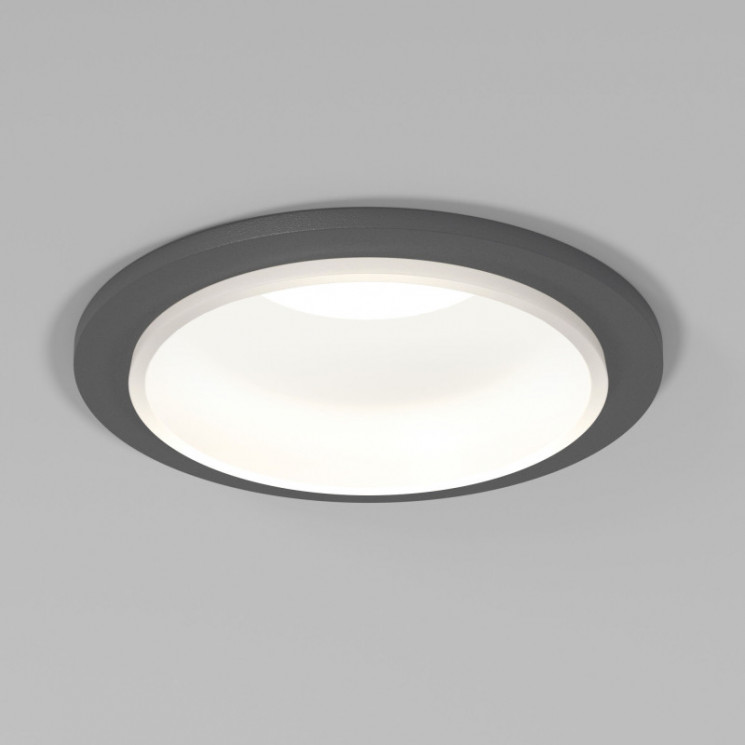 Встраиваемый светильник Elektrostandard 25010/01 GU10 графит Mils