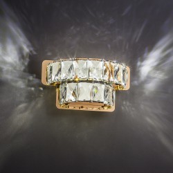 Настенный светильник Eurosvet 90059/2 золото Grasia