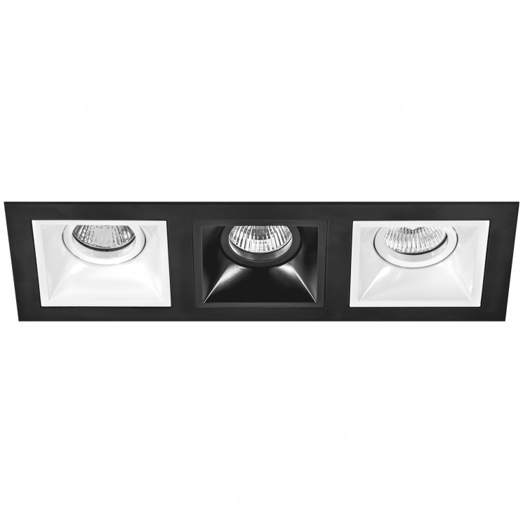 Комплект из светильников и рамки DOMINO  Lightstar D537060706