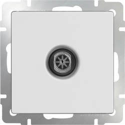 ТВ-розетка проходная  белая Werkel W1184001 (WL01-TV-2W)
