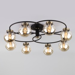 Потолочный светильник  Eurosvet Link 70104/8 черный