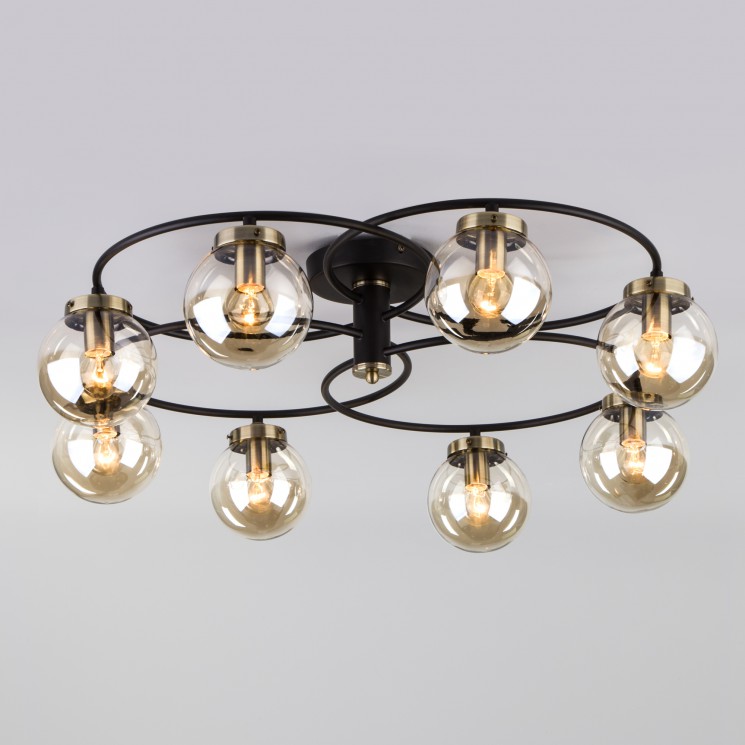 Потолочный светильник  Eurosvet Link 70104/8 черный