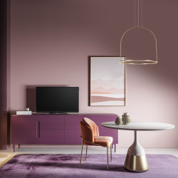 Подвесной светодиодный светильник с регулировкой цветовой температуры и яркости Eurosvet 90323/1 латунь Over