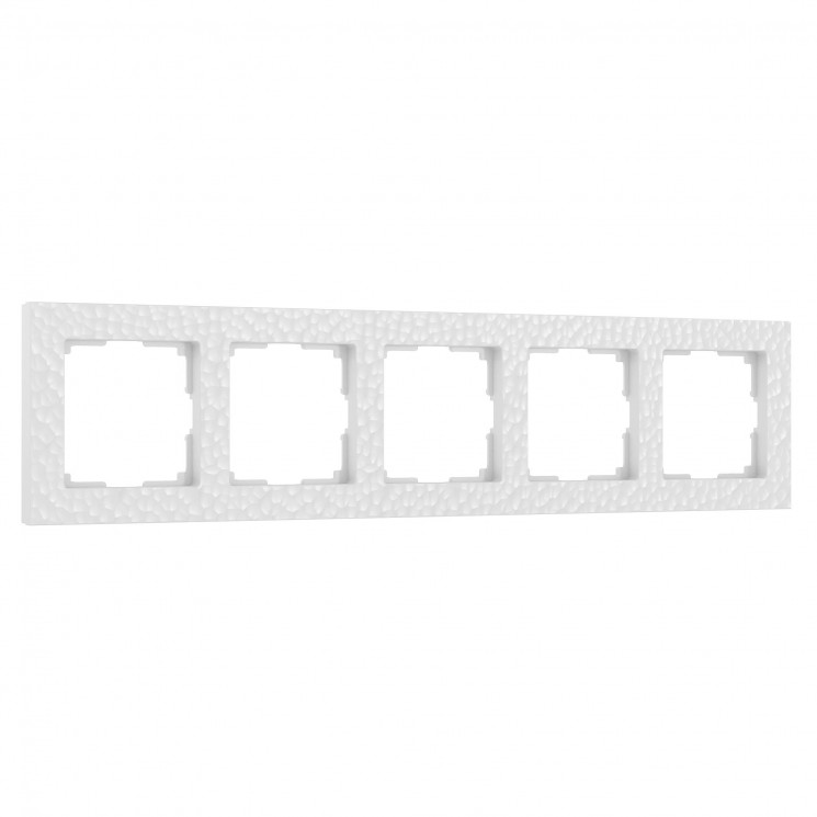 Рамка на 5 постов (белый) W0052401 Werkel