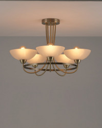 Люстра на штанге Moderli V1204-5C LIONE