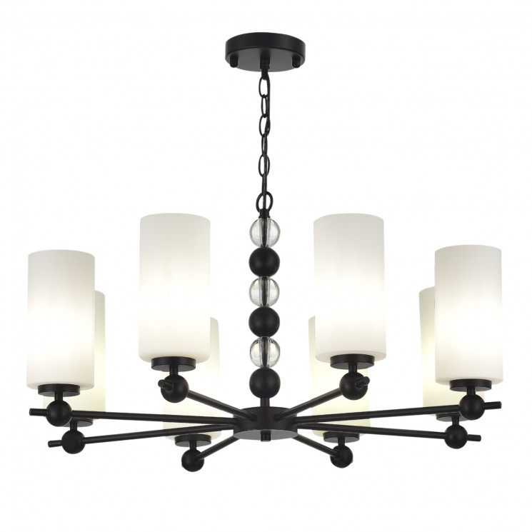 Светильник подвесной ST Luce черный/белый E27 8*40W          SL2003.403.08