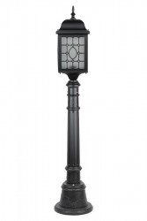 Садово-парковый светильник YAOHUALUX 64807L Е10 Bl LONDON L