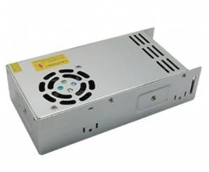 Блок питания Ecola для св/д лент 12V 400W IP20 215х114х51 вентилятор (интерьерный) B2L400ESB
