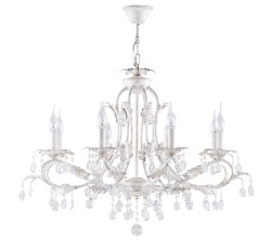 Люстра Freya FR3040-PL-08-WG Dezi