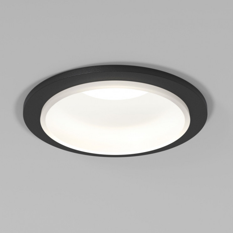 Встраиваемый светильник Elektrostandard 25010/01 GU10 чёрный Mils